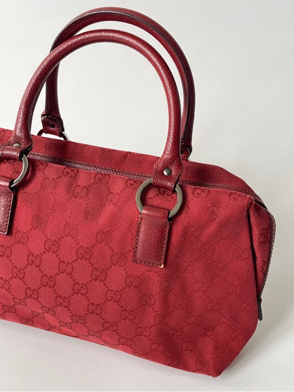 Gucci Monogram Canvas Boston Bag - Picture 2 of 11